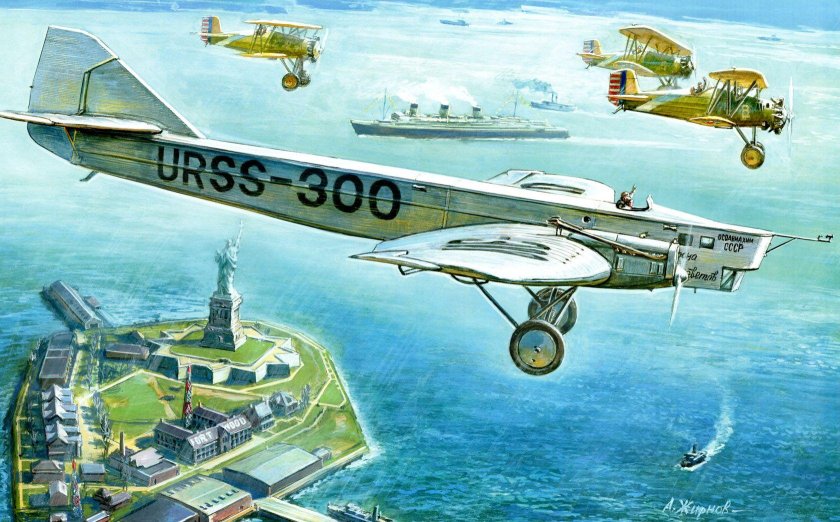 Тб1 бомбардировщик Туполева