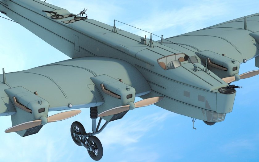 ТБ-3 бомбардировщик