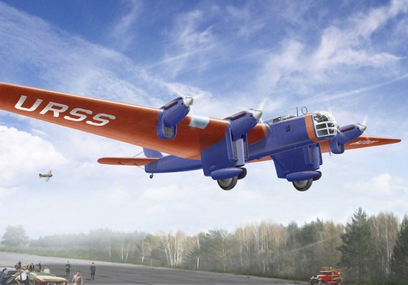 Самолет Леваневского н-209