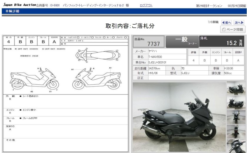 Электросхема Honda Forza mf06