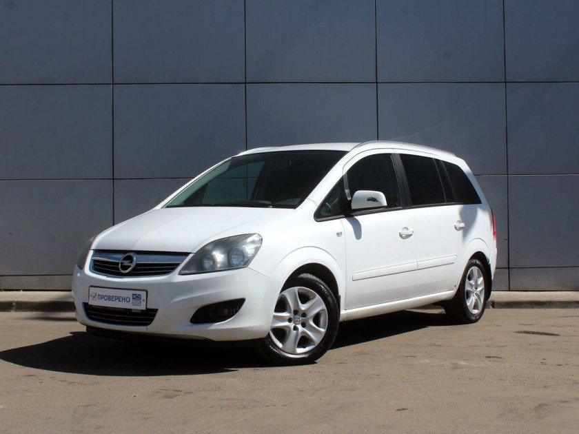 Опель Зафира 2012 белый