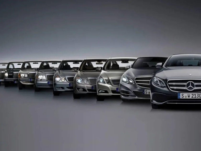 Модельный ряд мерседес бенц
