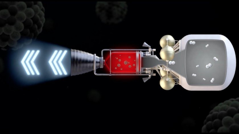 Ядерный импульсный двигатель