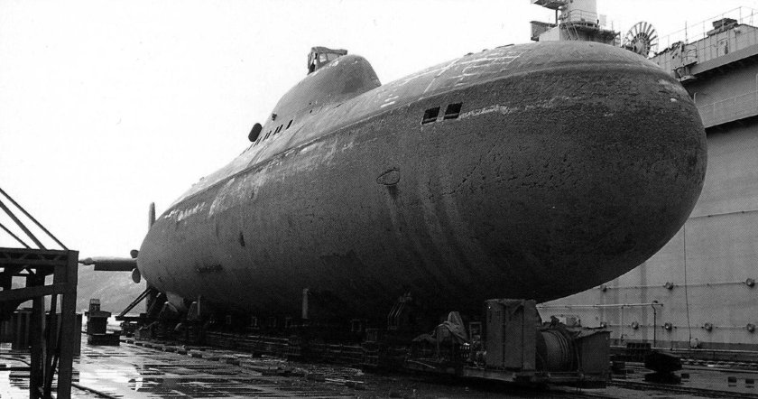 Подводная лодка пр 705к Лира