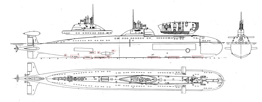 Подводная лодка 671ртмк
