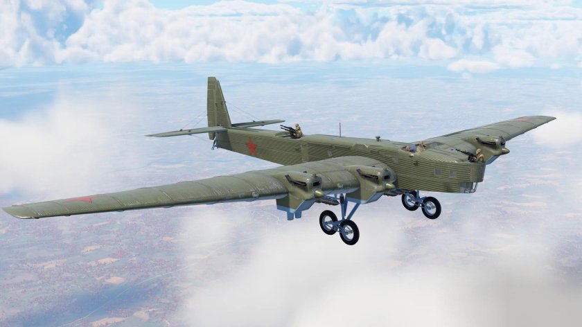 ТБ-3 бомбардировщик