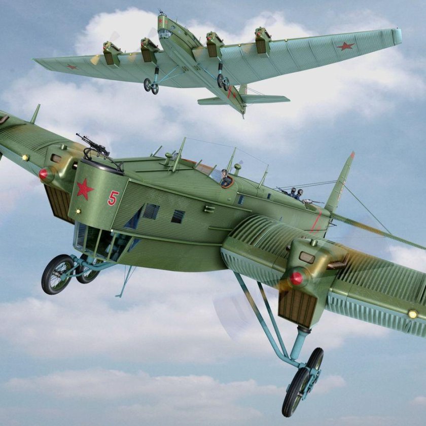 ТБ-3 самолет