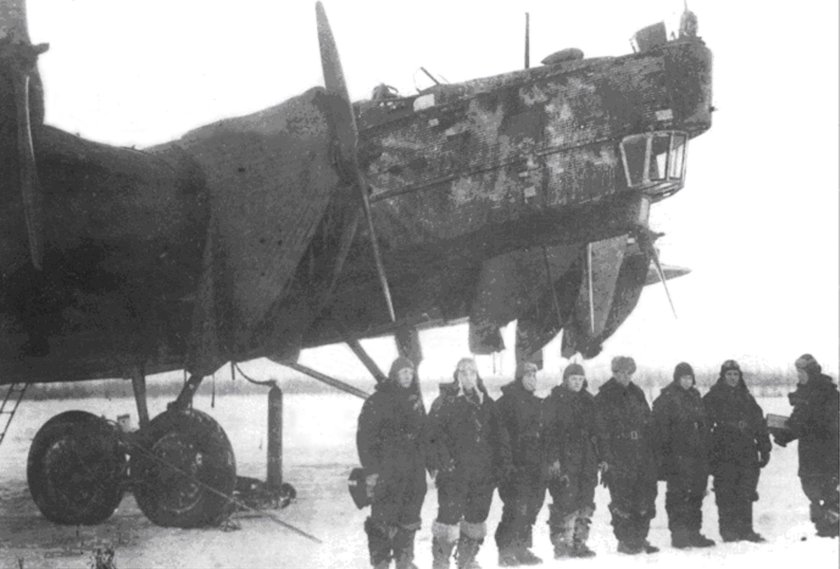 Экипаж самолета ТБ-3