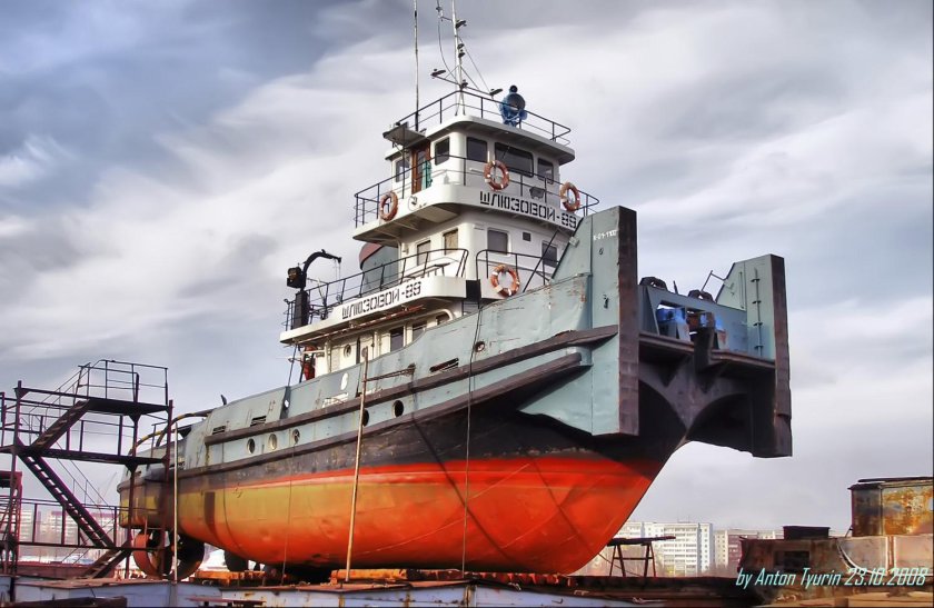 Буксир-толкач Шлюзовой проект 887а