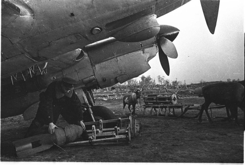 Бомбардировщик Великой Отечественной войны 1941-1945