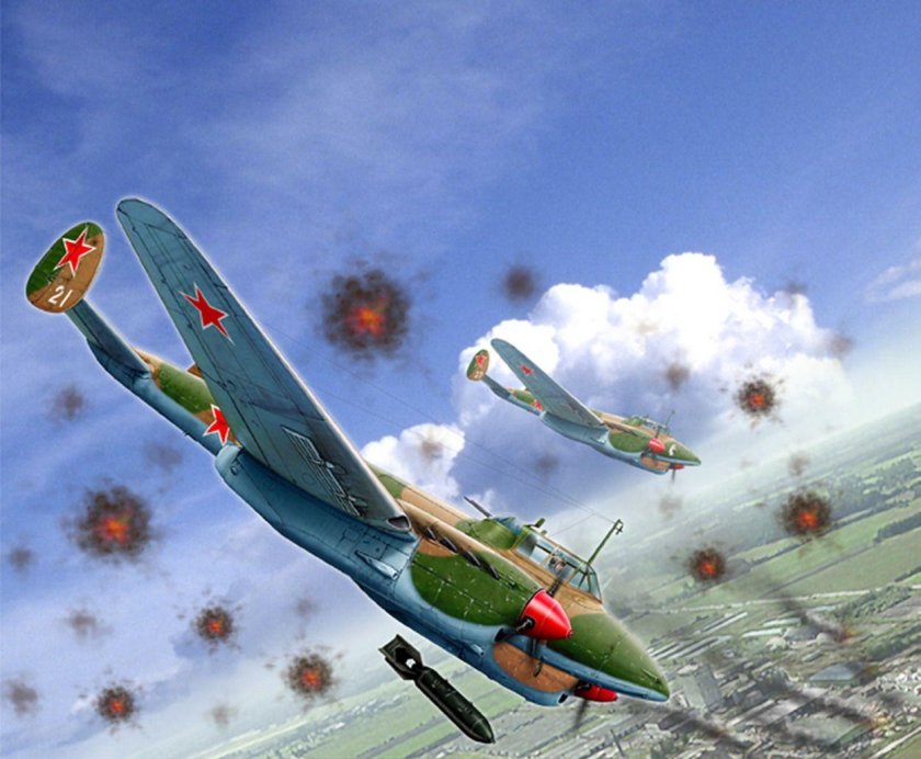 Самолёт Петлякова пе-2