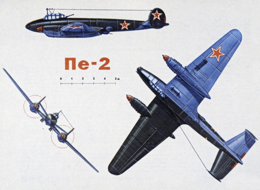 Пе 2 пикирующий бомбардировщик
