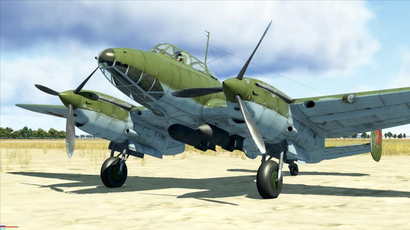 Самолёт пе-2 пикирующий бомбардировщик