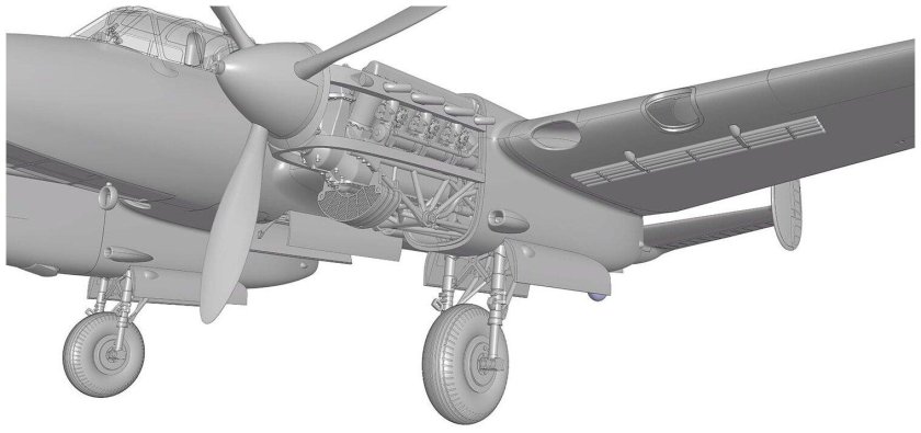Сборная модель - пикирующий бомбардировщик пе-2.