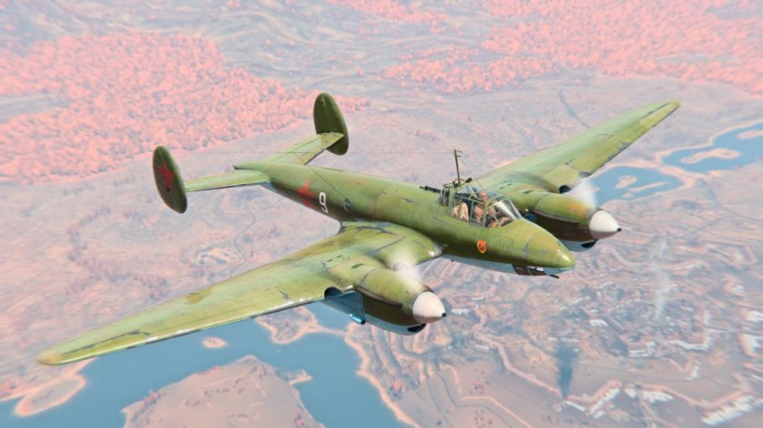 Пе-2 бомбардировщик