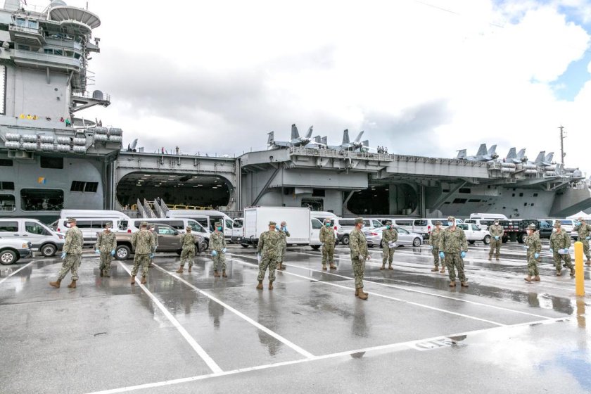 Авианосца USS Theodore Roosevelt
