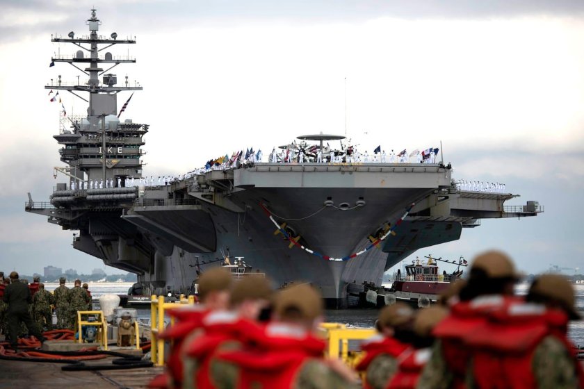 Дуайт эйзенхауэр авианосец