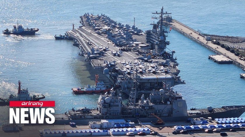 Авианосец USS Ronald Reagan