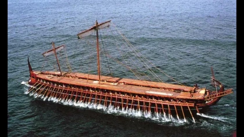 Греческая трирема