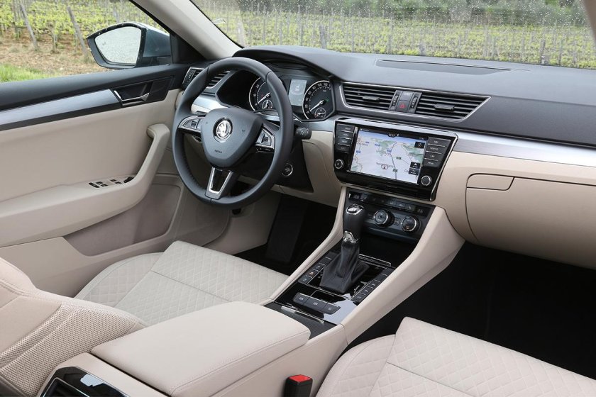 Skoda Superb 2016 салон