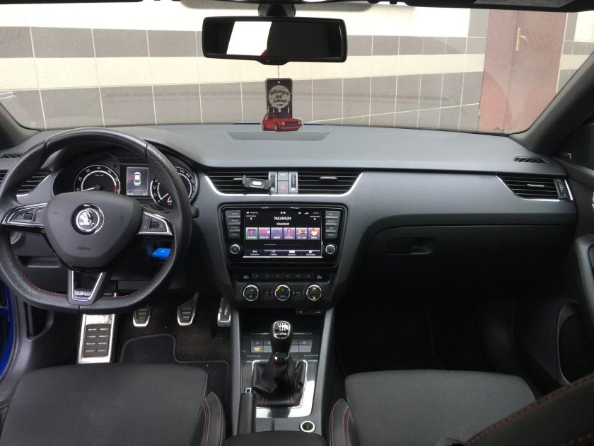 Škoda Octavia RS a7 Рестайлинг