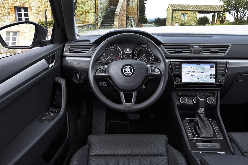 Škoda Superb 2021 салон
