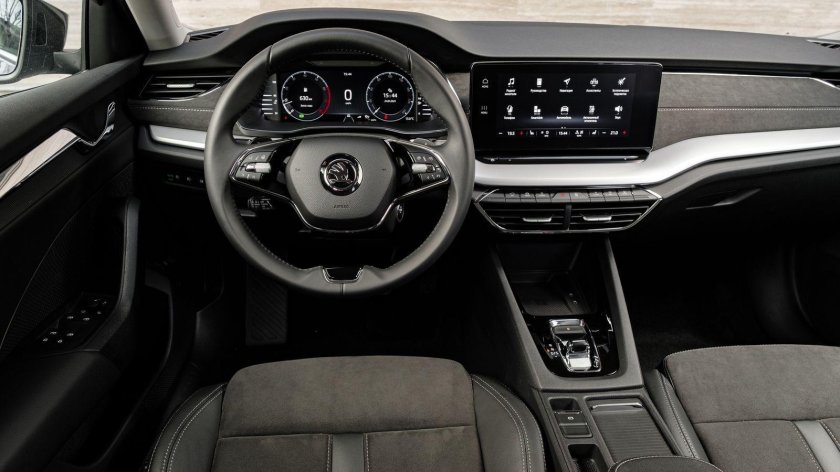 Skoda Octavia 2022 салон