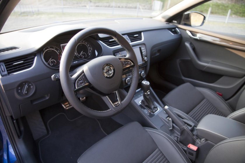 Škoda Octavia 2015 салон