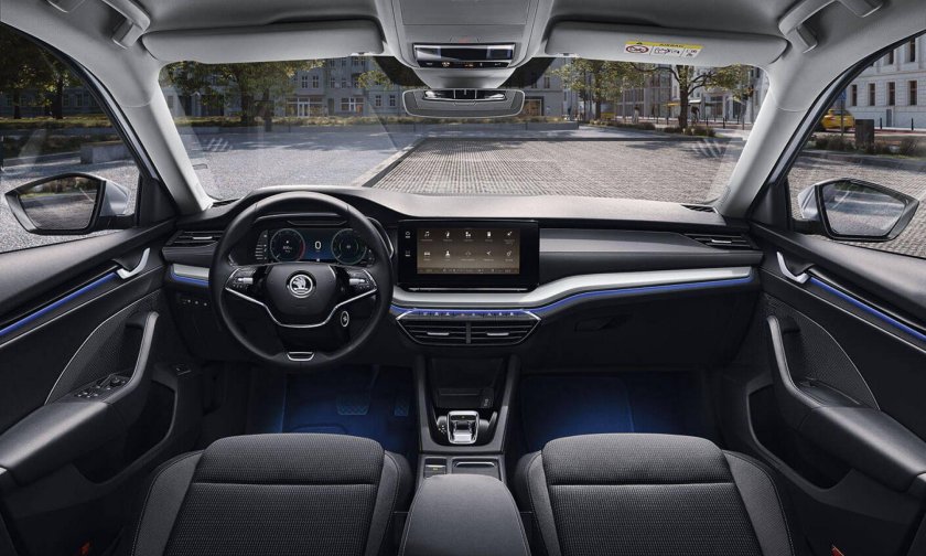 Škoda Octavia 2021 салон