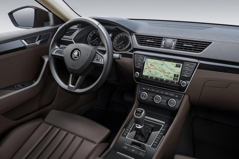 Skoda superb 2016 салон