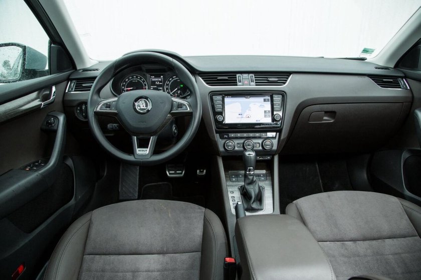 Skoda Octavia a7 салон