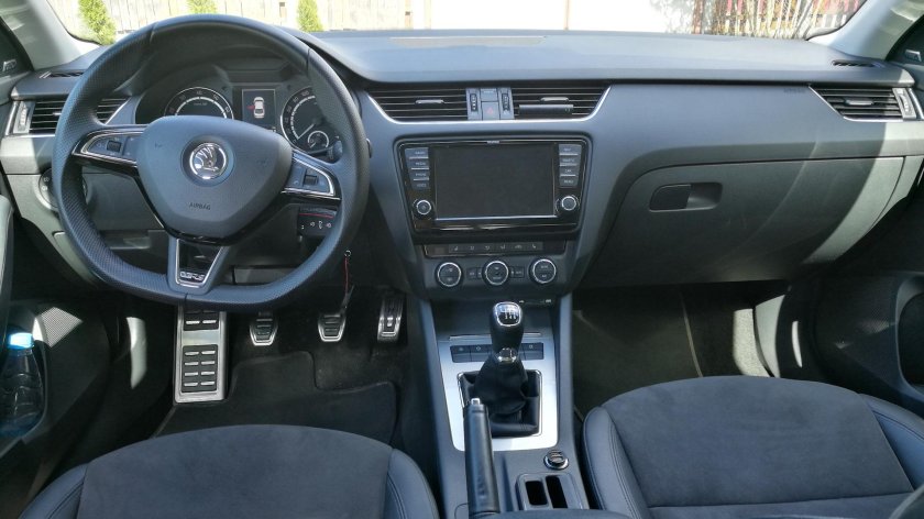 Octavia 2013 салон