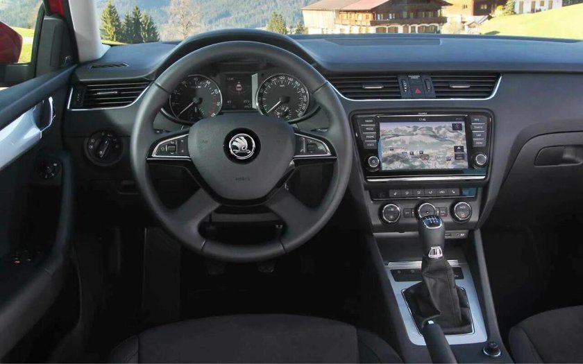 Шкода Октавия 3 салон