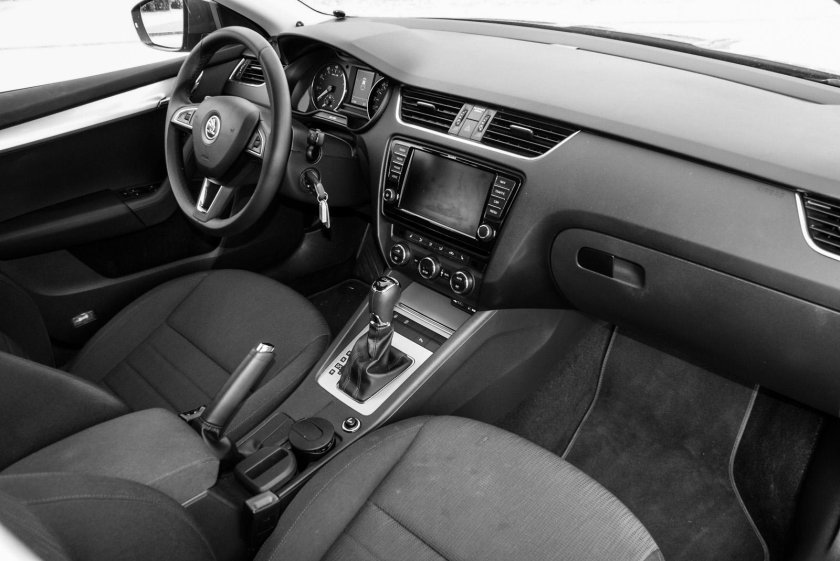 Skoda Octavia a8 салон