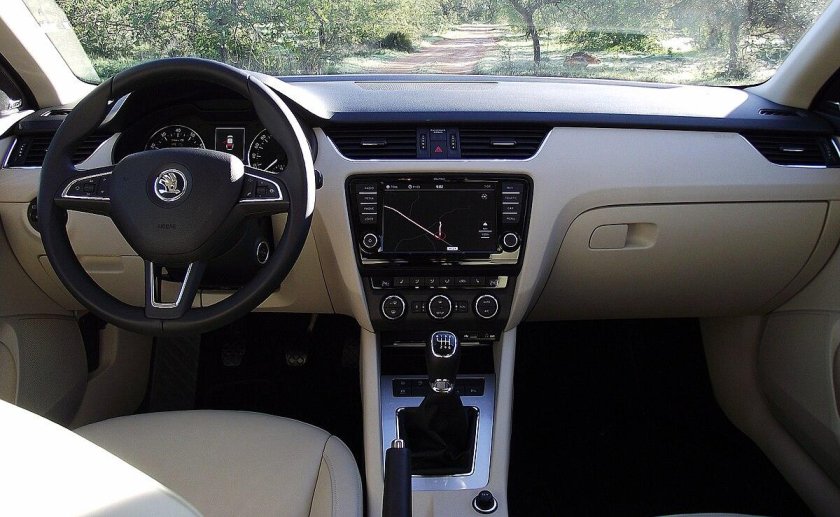 Шкода Октавия 3 салон