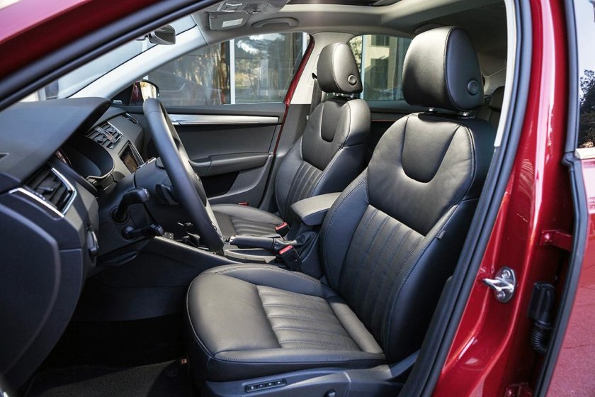 Шкода Октавия 3 поколения салон