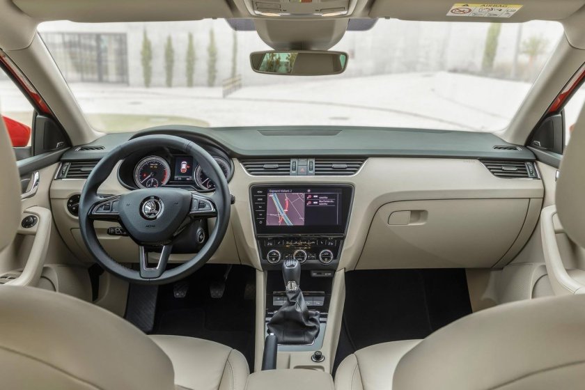 Škoda Octavia 2017 салон