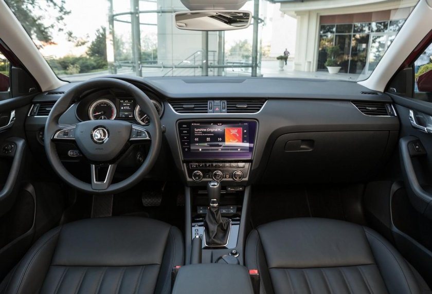 Škoda Octavia 2017 салон