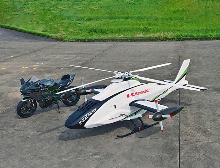 Кавасаки вертолет