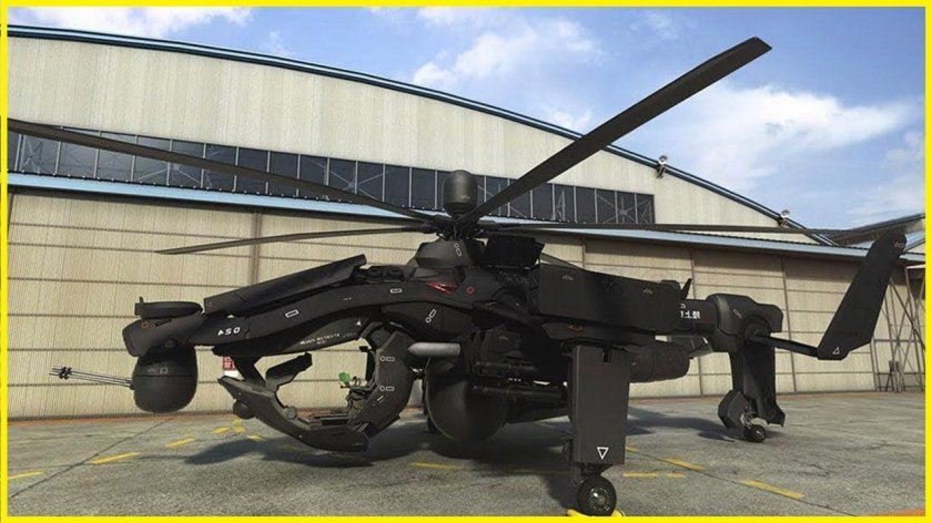 Японский ударный вертолет стелс