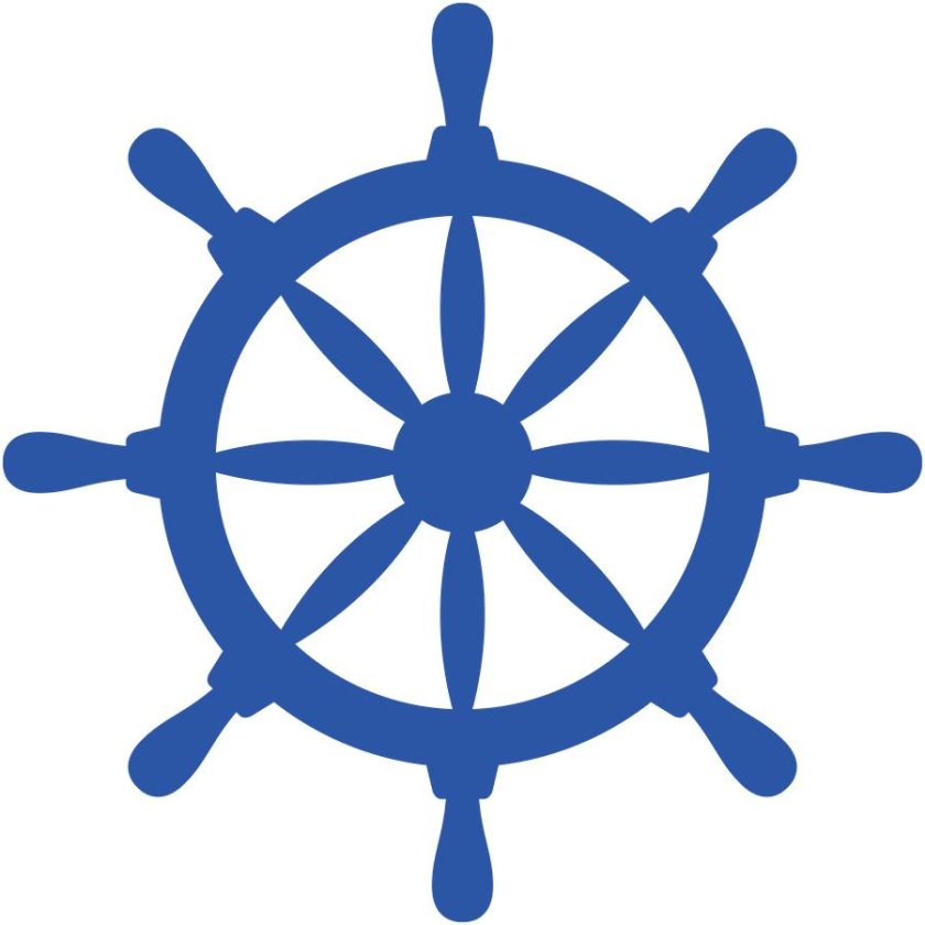 Штурвал корабля рисунок