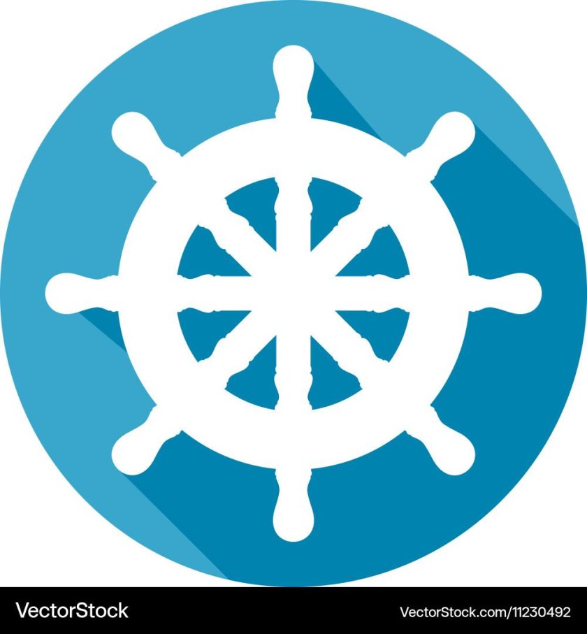 Штурвал значок