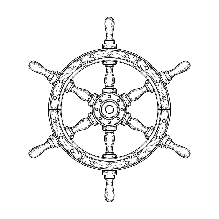 Штурвал корабля