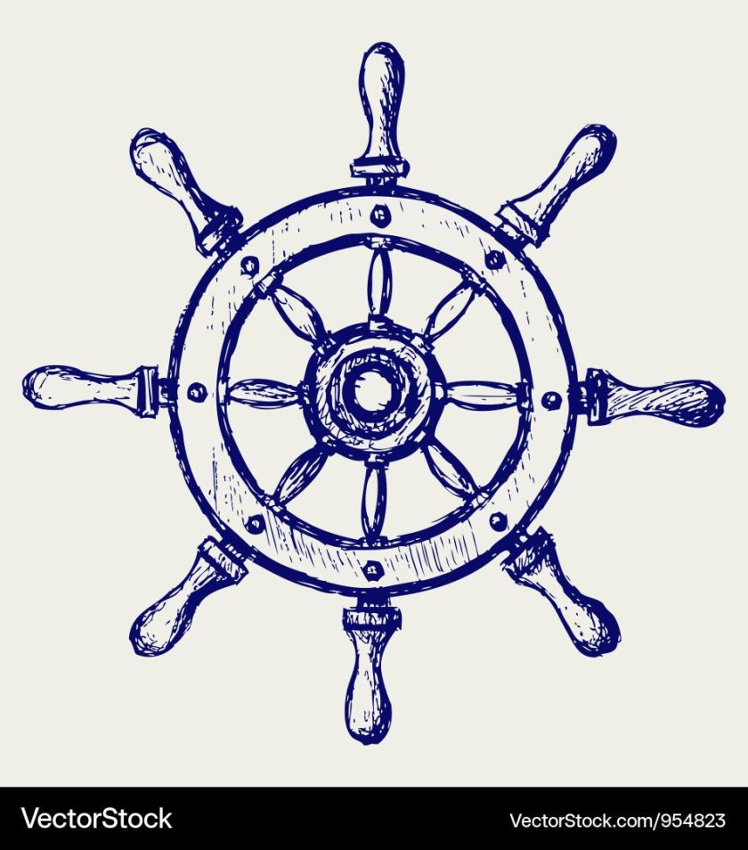 Морской штурвал