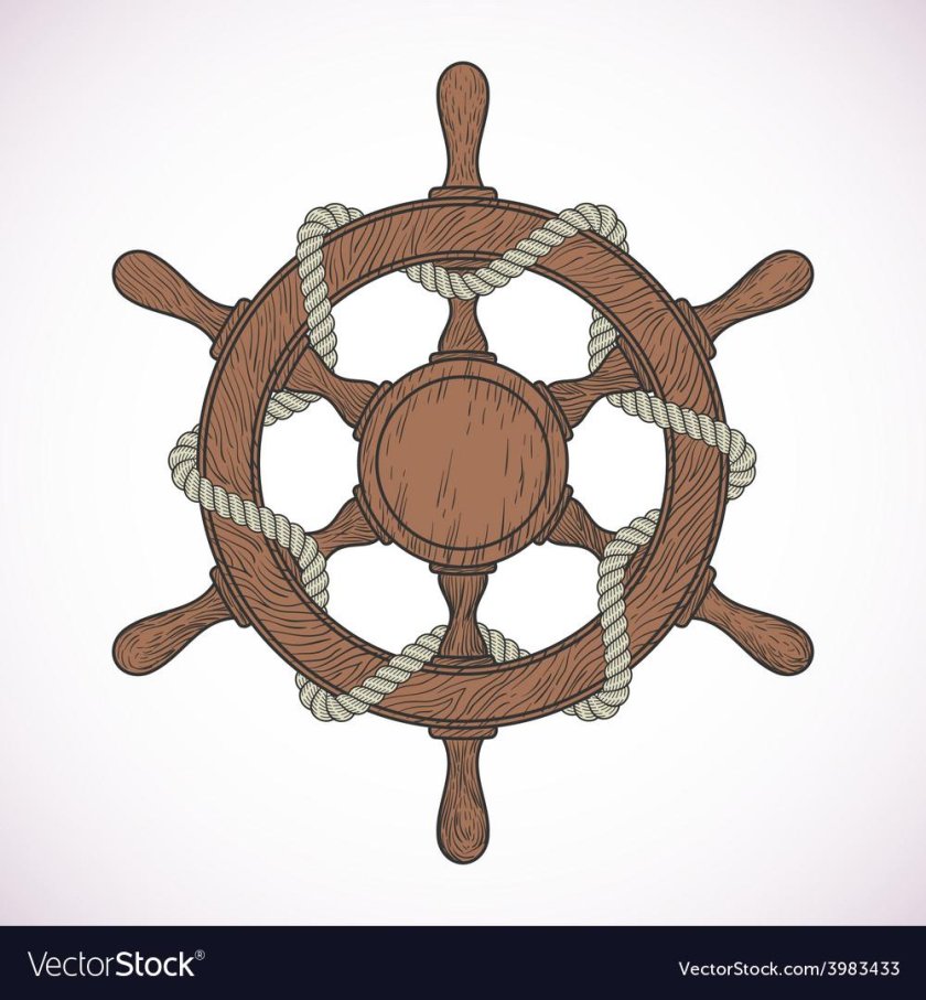Штурвал с канатом