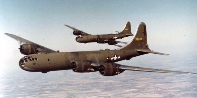 Самолет b-29 Superfortress