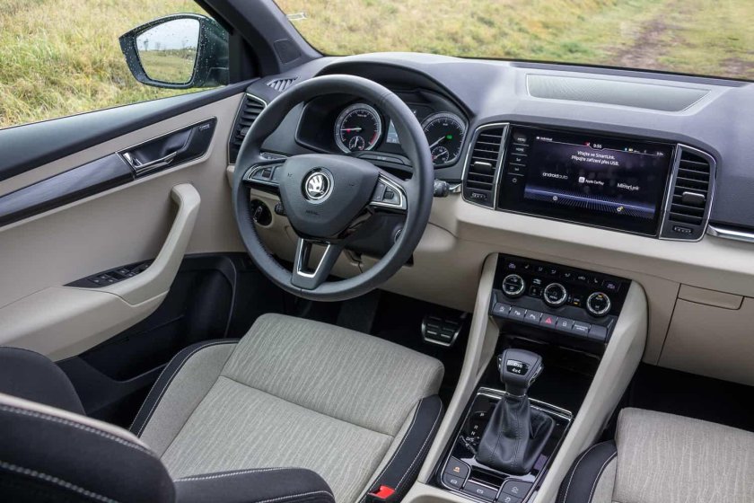 Skoda Karoq интерьер
