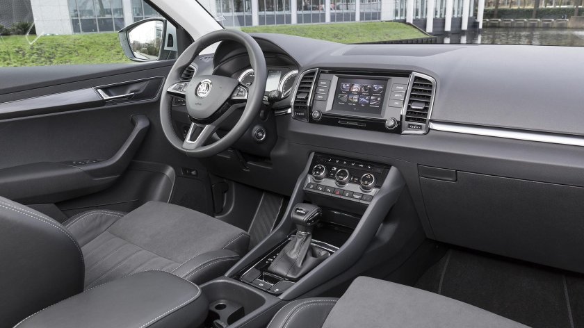 Škoda Karoq салон