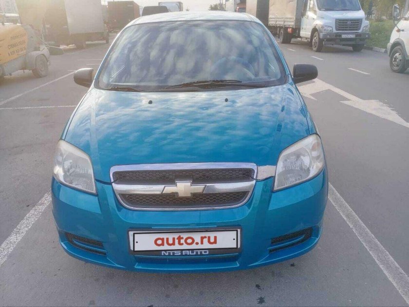 Шевроле Ланос темно синий