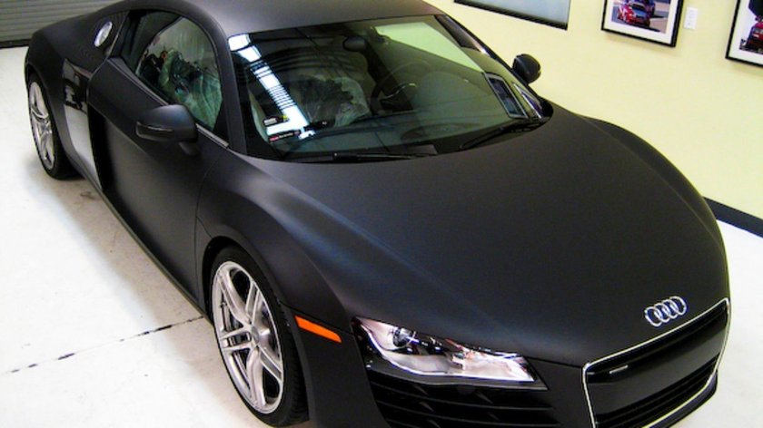 Audi r8 Black Matte